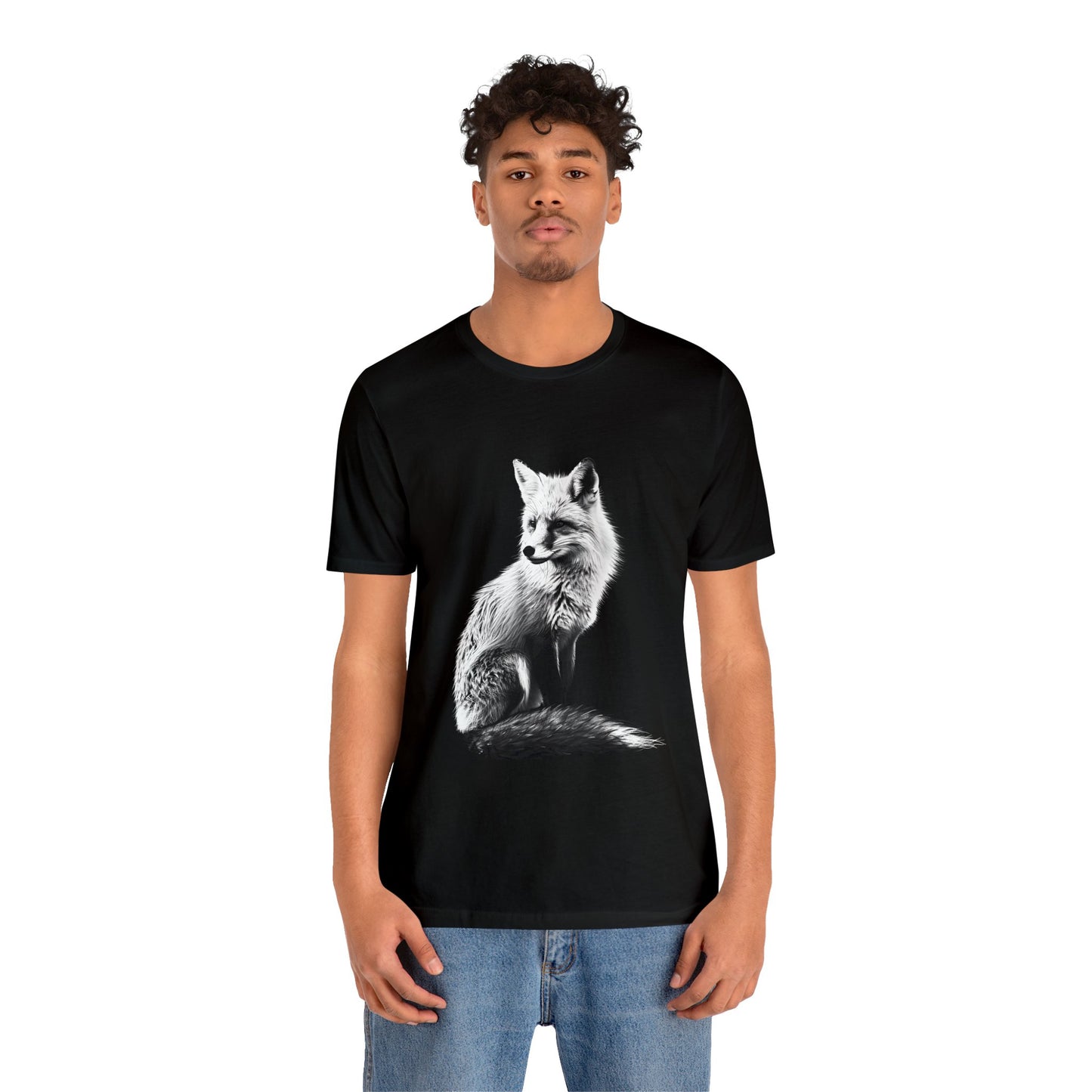 Fox Silhouette Unisex Jersey Short Sleeve Tee