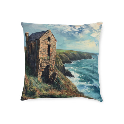 Cornwall - Engine House Cushion - UK