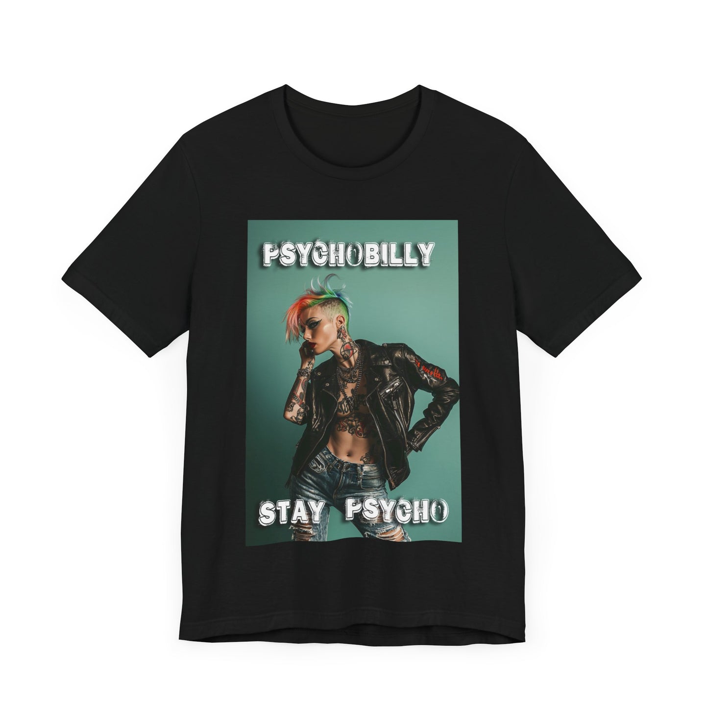 Psychobilly 4 - Jersey Short Sleeve Tee - USA