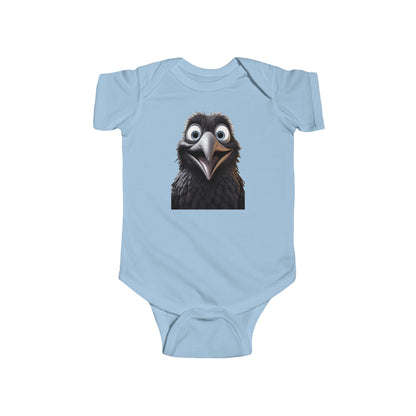 Crow Infant Fine Jersey Bodysuit - UK, CAN, USA