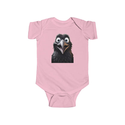 Crow Infant Fine Jersey Bodysuit - UK, CAN, USA