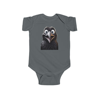 Crow Infant Fine Jersey Bodysuit - UK, CAN, USA