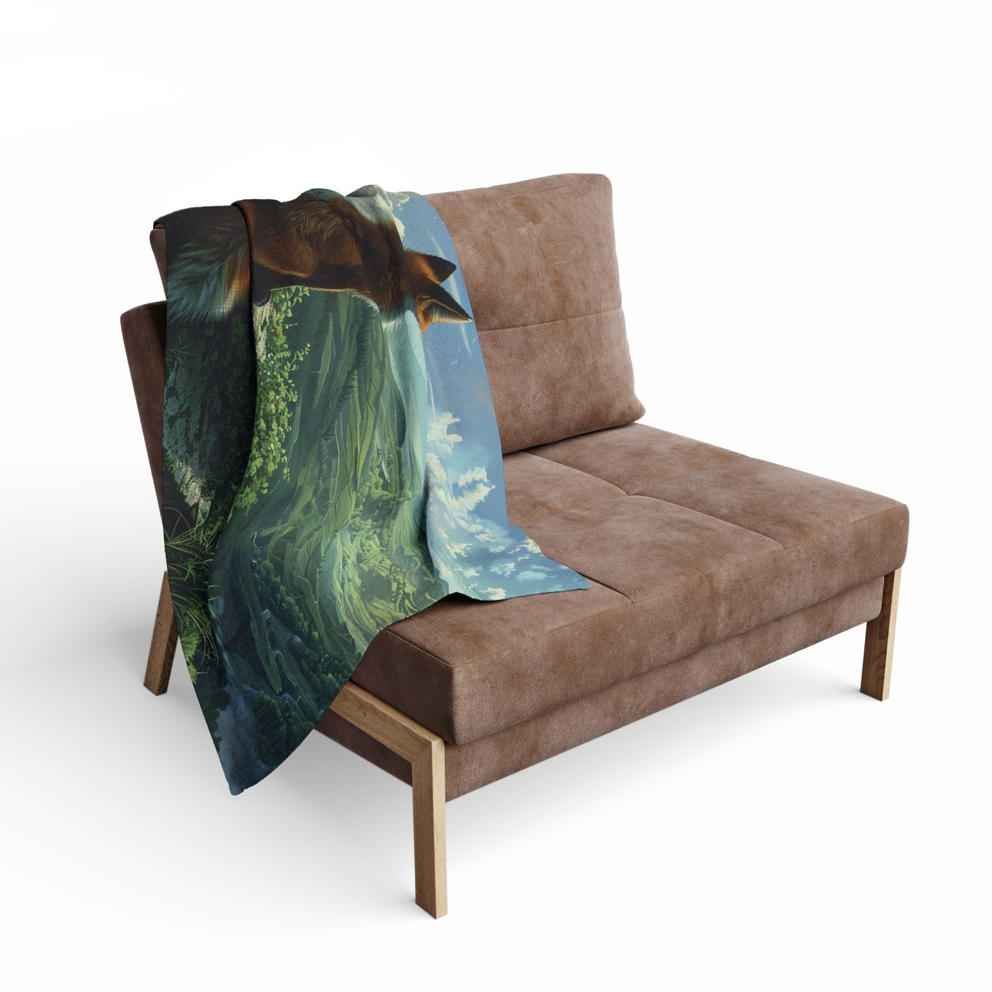 Valley View #3 Arctic Fleece Blanket - UK