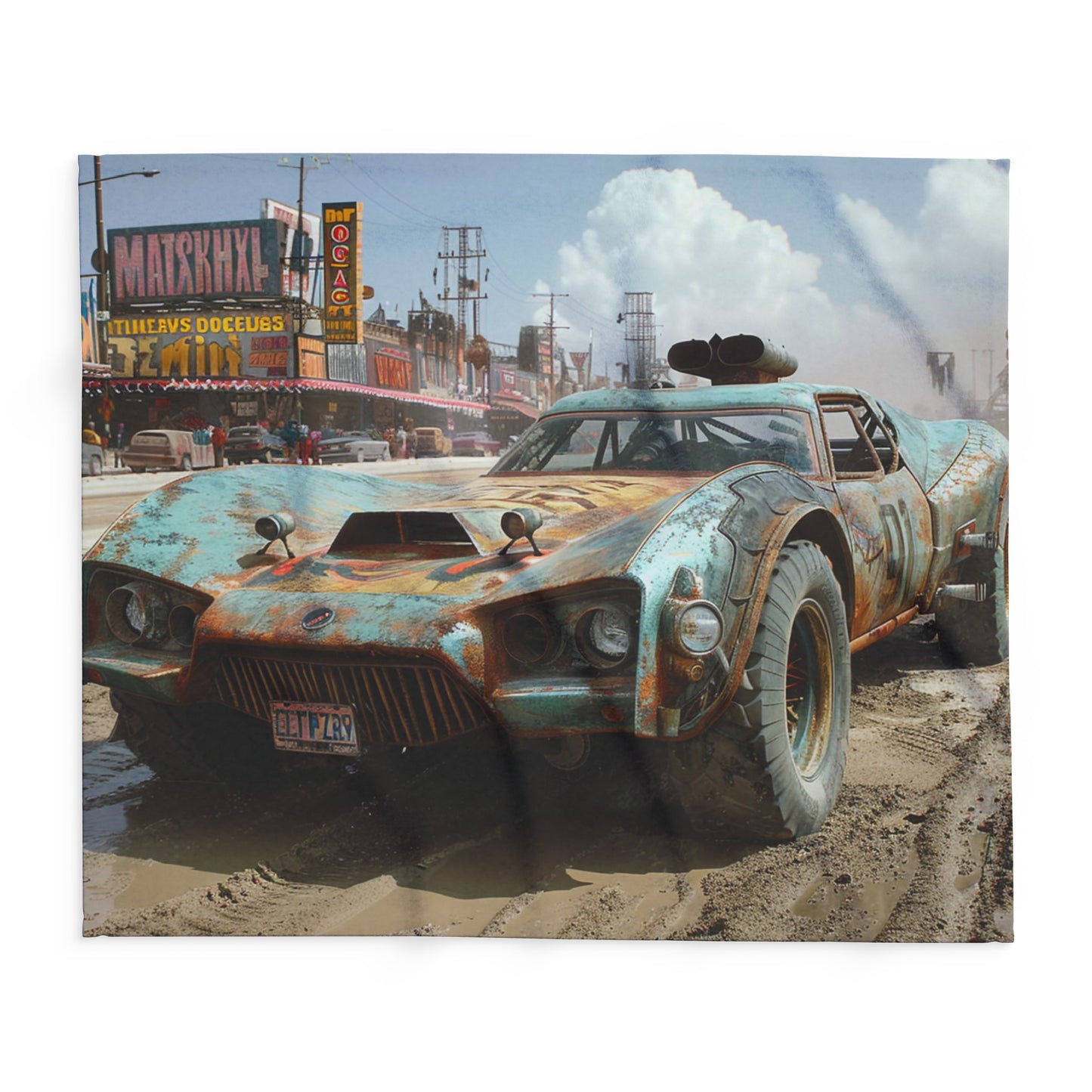 Car 2 Arctic Fleece Blanket - UK