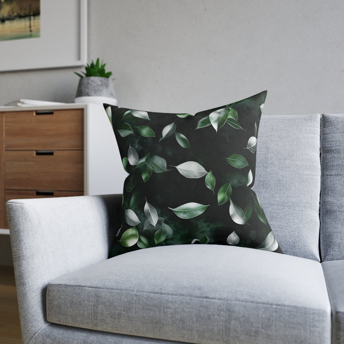 Falling Leaves - Square Pillow - UK