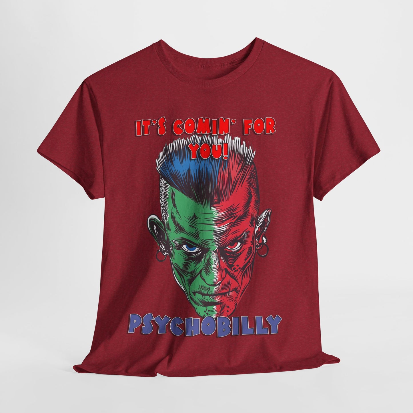 Psycho 6 - Unisex Heavy Cotton Tee - UK