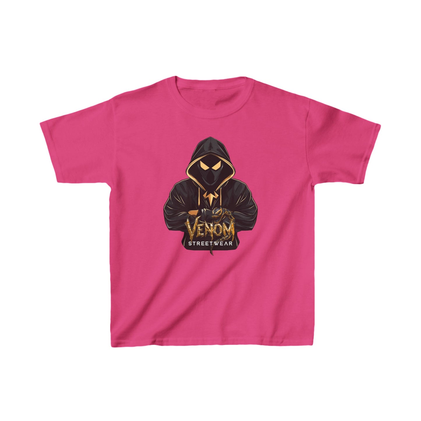 Venom Streetwear Kids Heavy Cotton Tee - Cool Graphic Tee - USA
