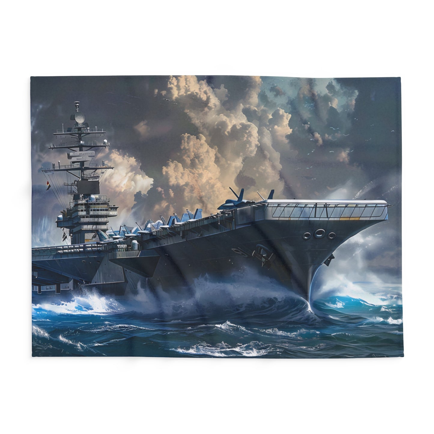 Aircraft Carrier 2 Arctic Fleece Blanket- UK