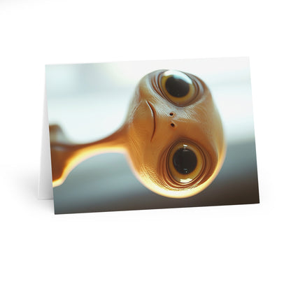 Sad Alien - Blank Card (5 Pack) UK