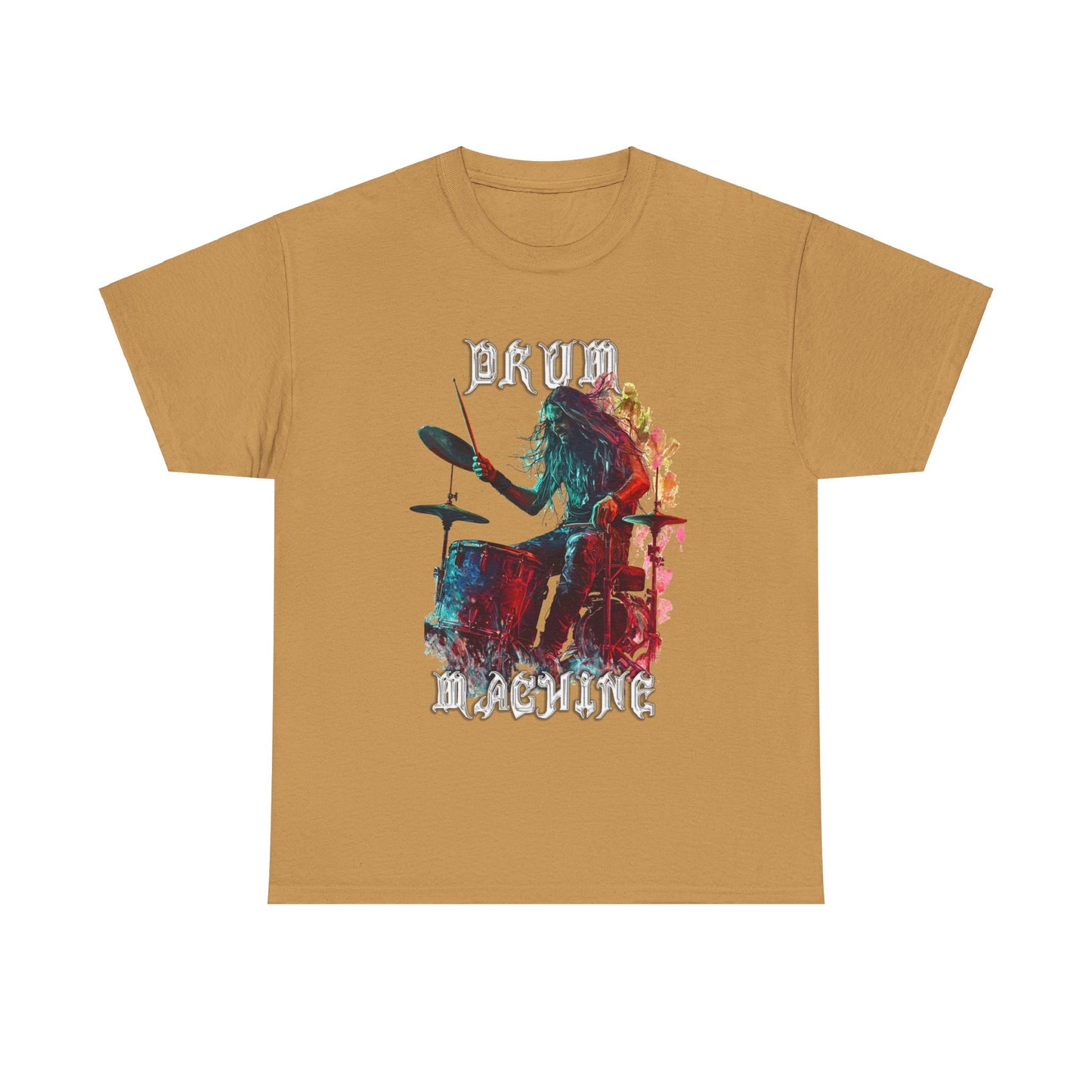 Drum Machine - Unisex Heavy Cotton Tee - UK