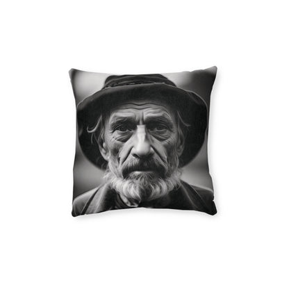 Old Man - Square Pillow - UK