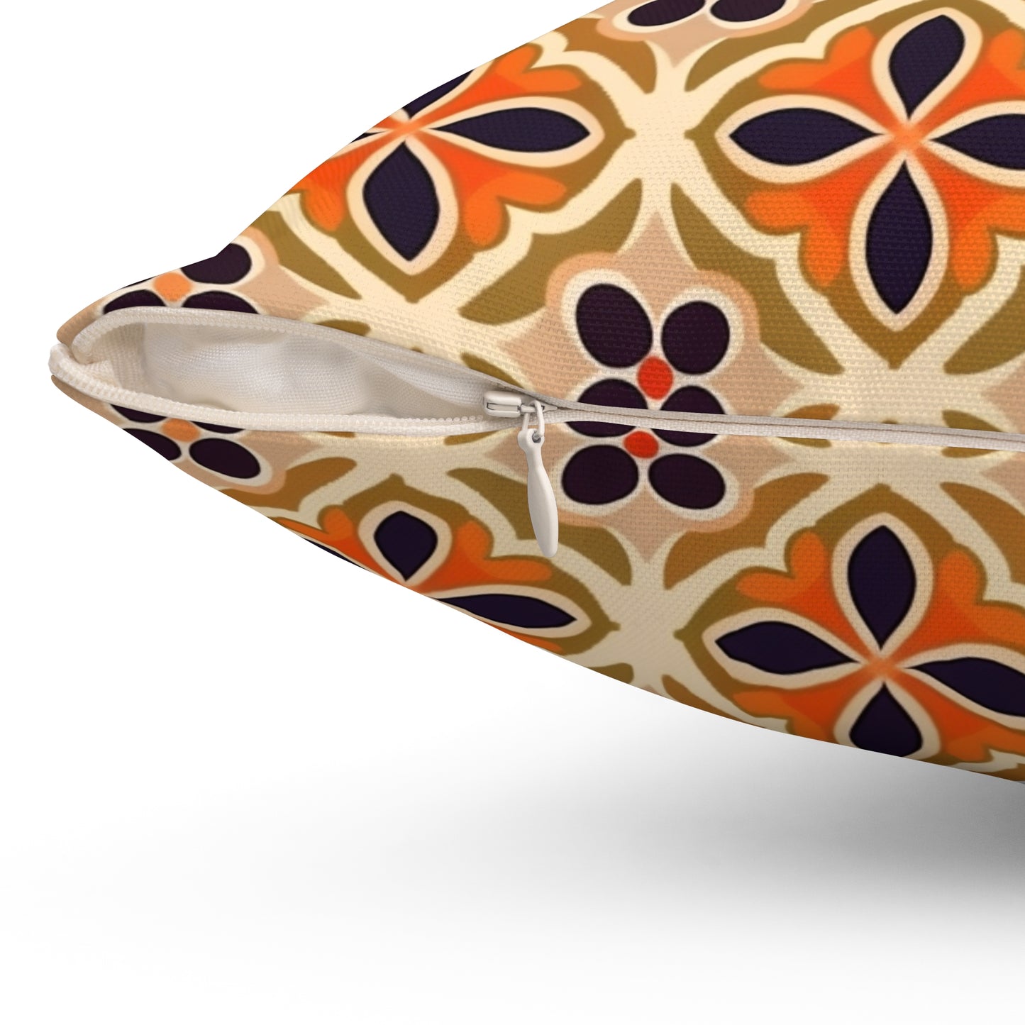 1960's America #2 Spun Polyester Square Pillow - USA