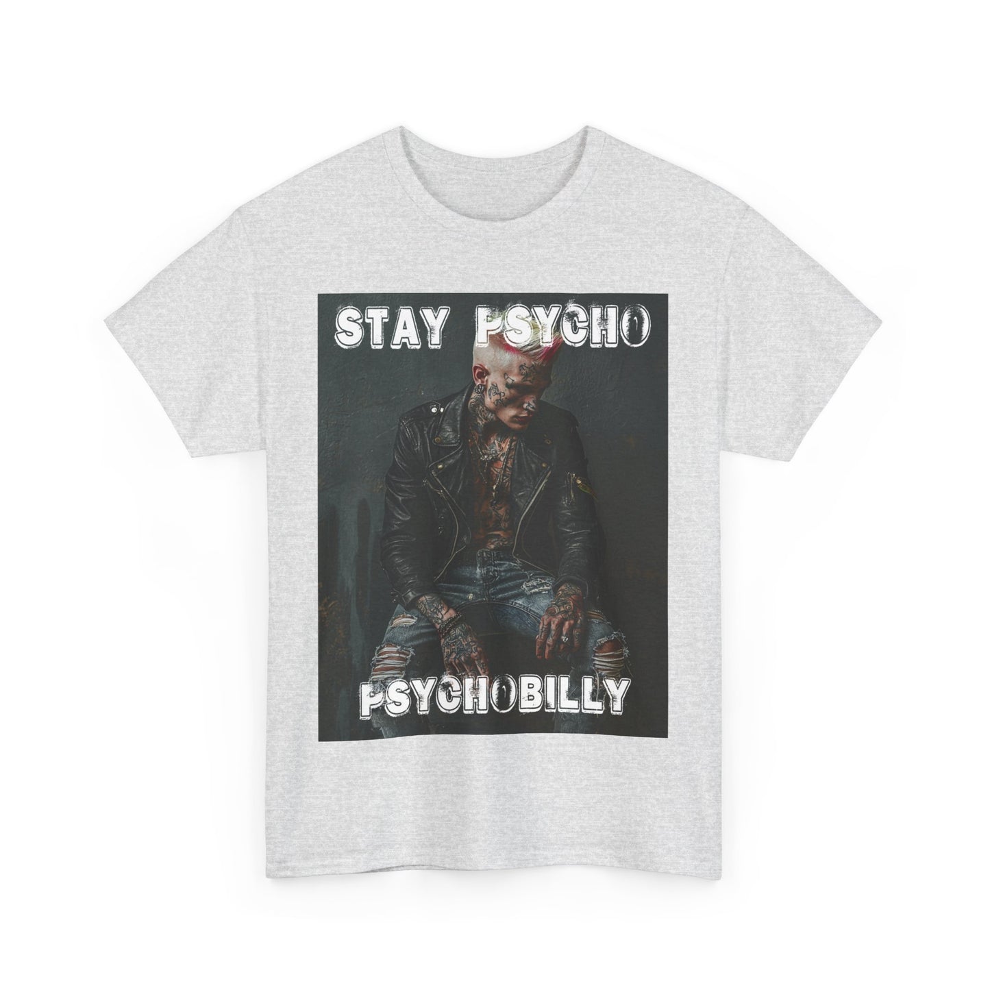 Psycho 1 - Unisex Heavy Cotton Tee - UK