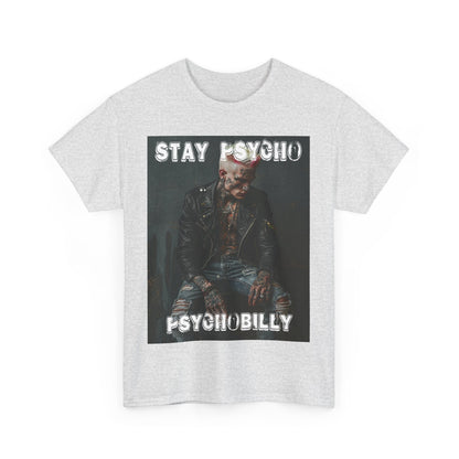 Psycho 1 - Unisex Heavy Cotton Tee - UK