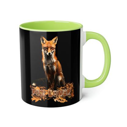 Fox Lover Accent Mug, 11oz - Canada Only
