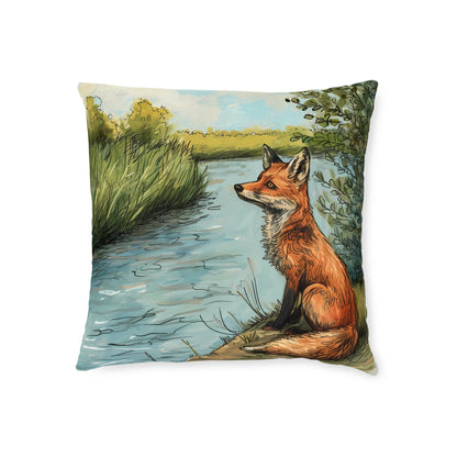 Fox 2 - Square Pillow - UK
