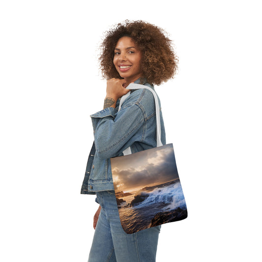 Seascape #4 - Polyester Canvas Tote Bag (AOP)