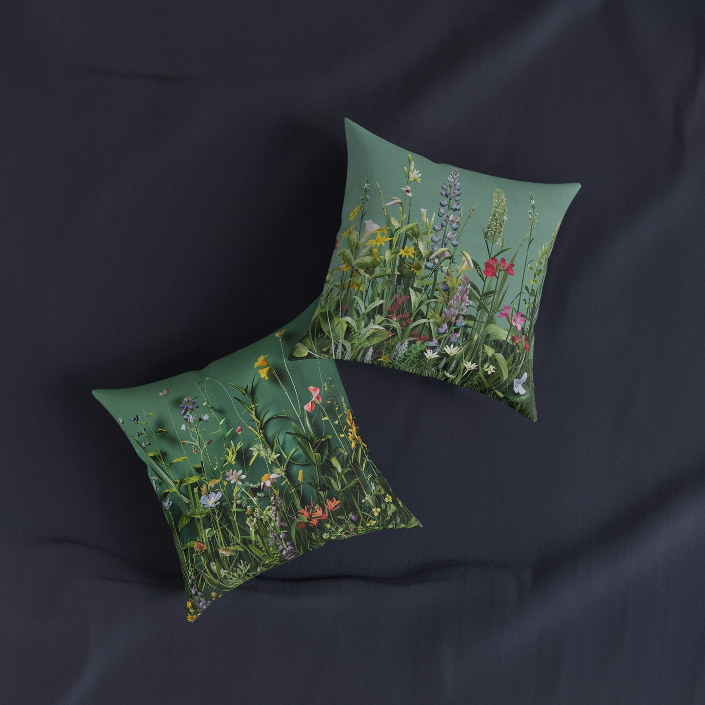 Wild Meadow 2 - Square Pillow -UK