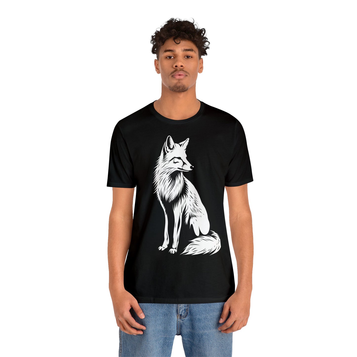 Fox Silhouette Unisex Jersey Short Sleeve Tee