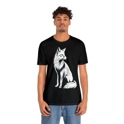 Fox Silhouette Unisex Jersey Short Sleeve Tee