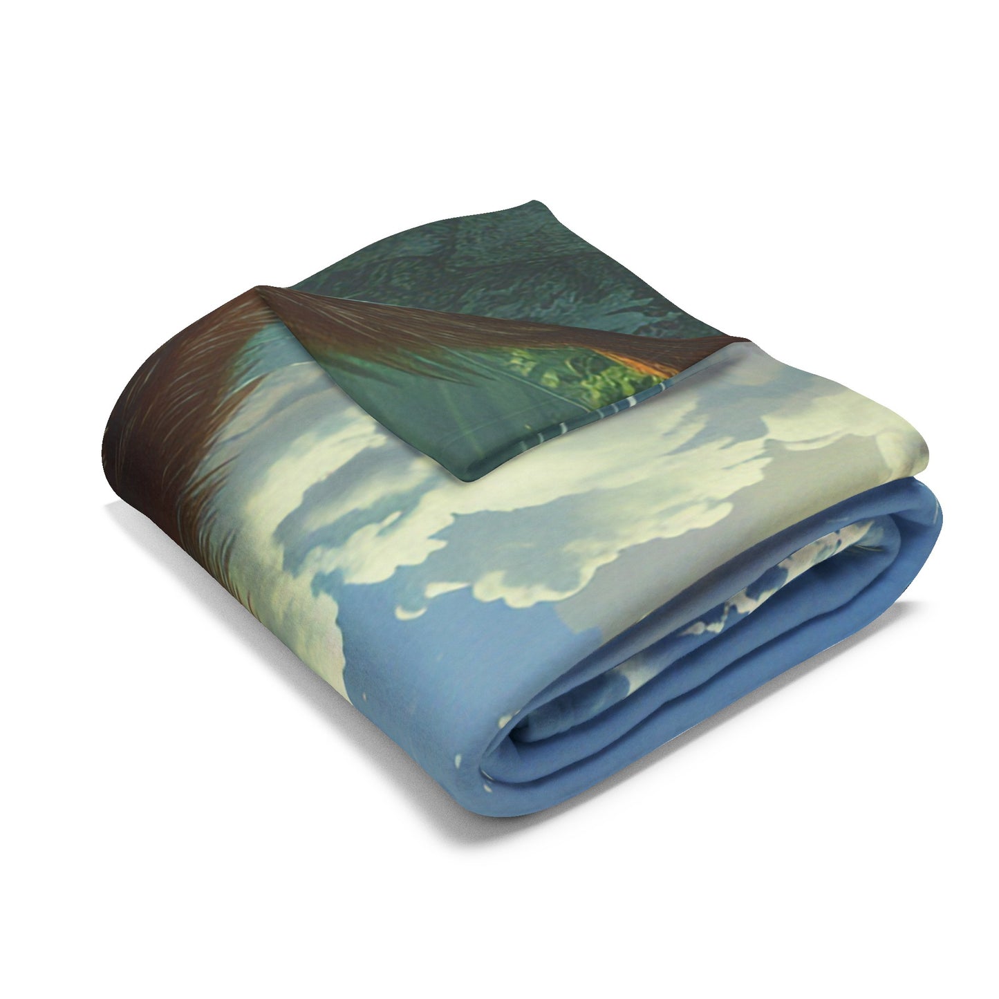 Valley View #3 Arctic Fleece Blanket - UK