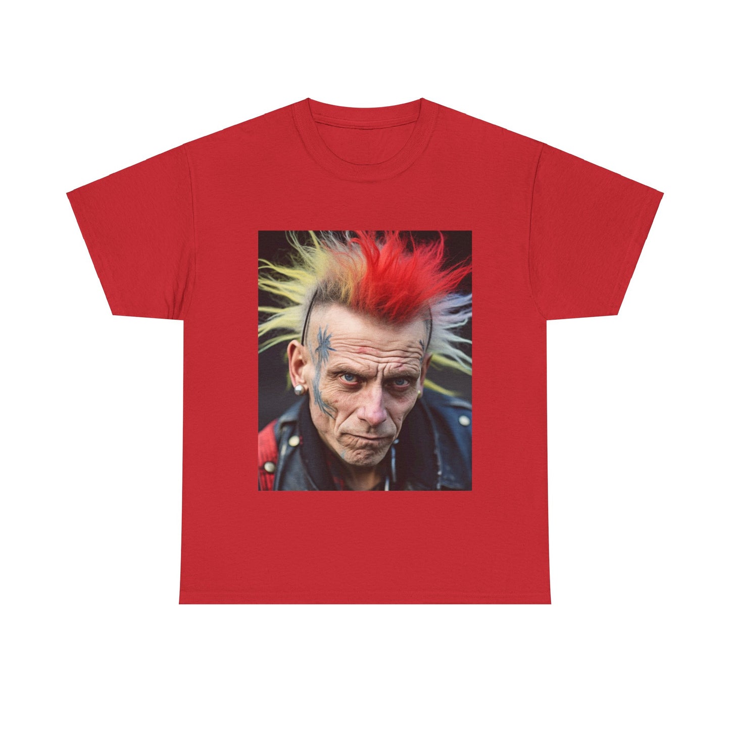 Punk Rocker 2 - Unisex Heavy Cotton Tee - UK