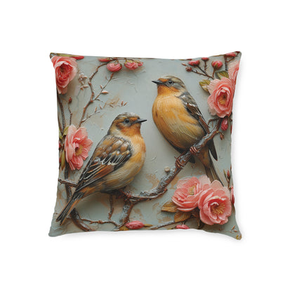 Birds 3D - Square Pillow - UK