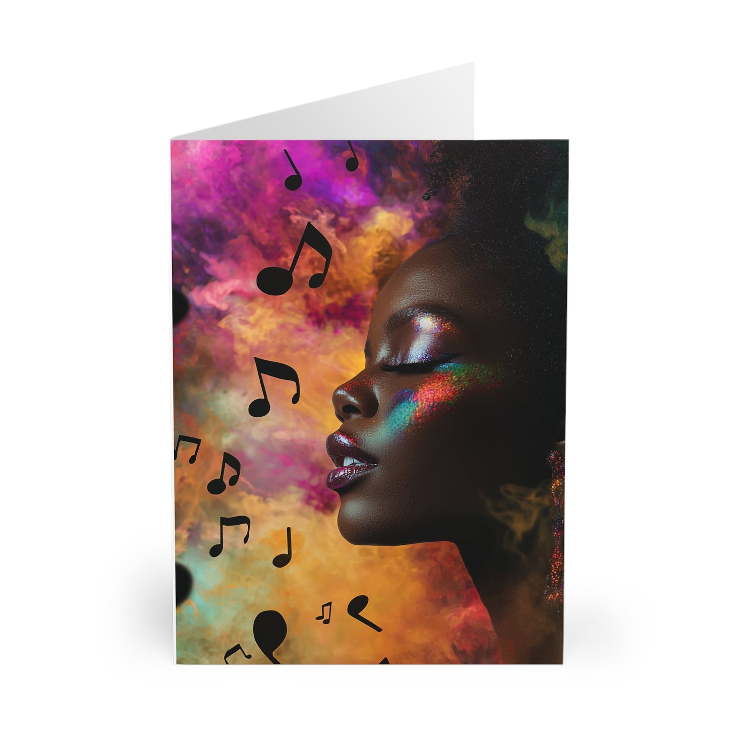 Jazz Singer - Blank Card (5 Pack) UK