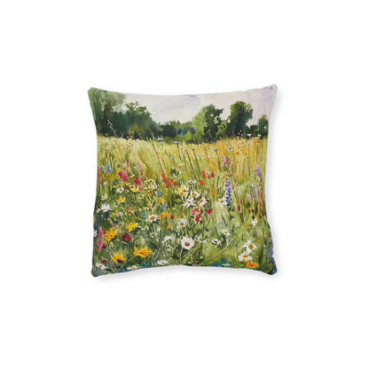 Wild Meadow - Square Pillow - UK