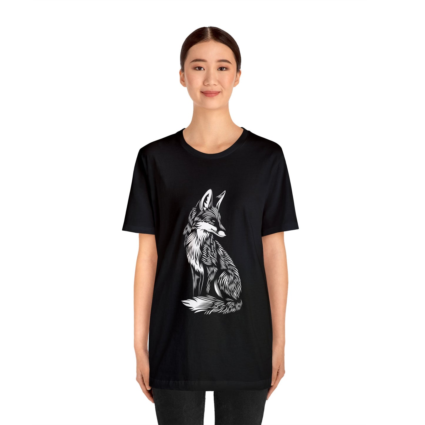 Fox Silhouette Unisex Jersey Short Sleeve Tee