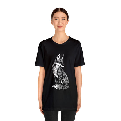 Fox Silhouette Unisex Jersey Short Sleeve Tee