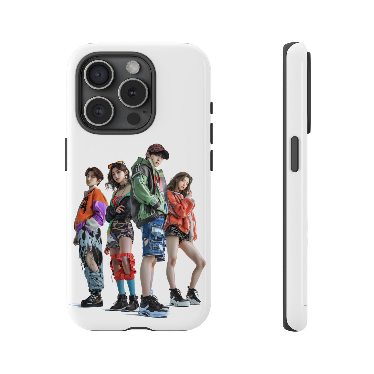 K-Pop Music 2 Tough Cases - USA, KOR