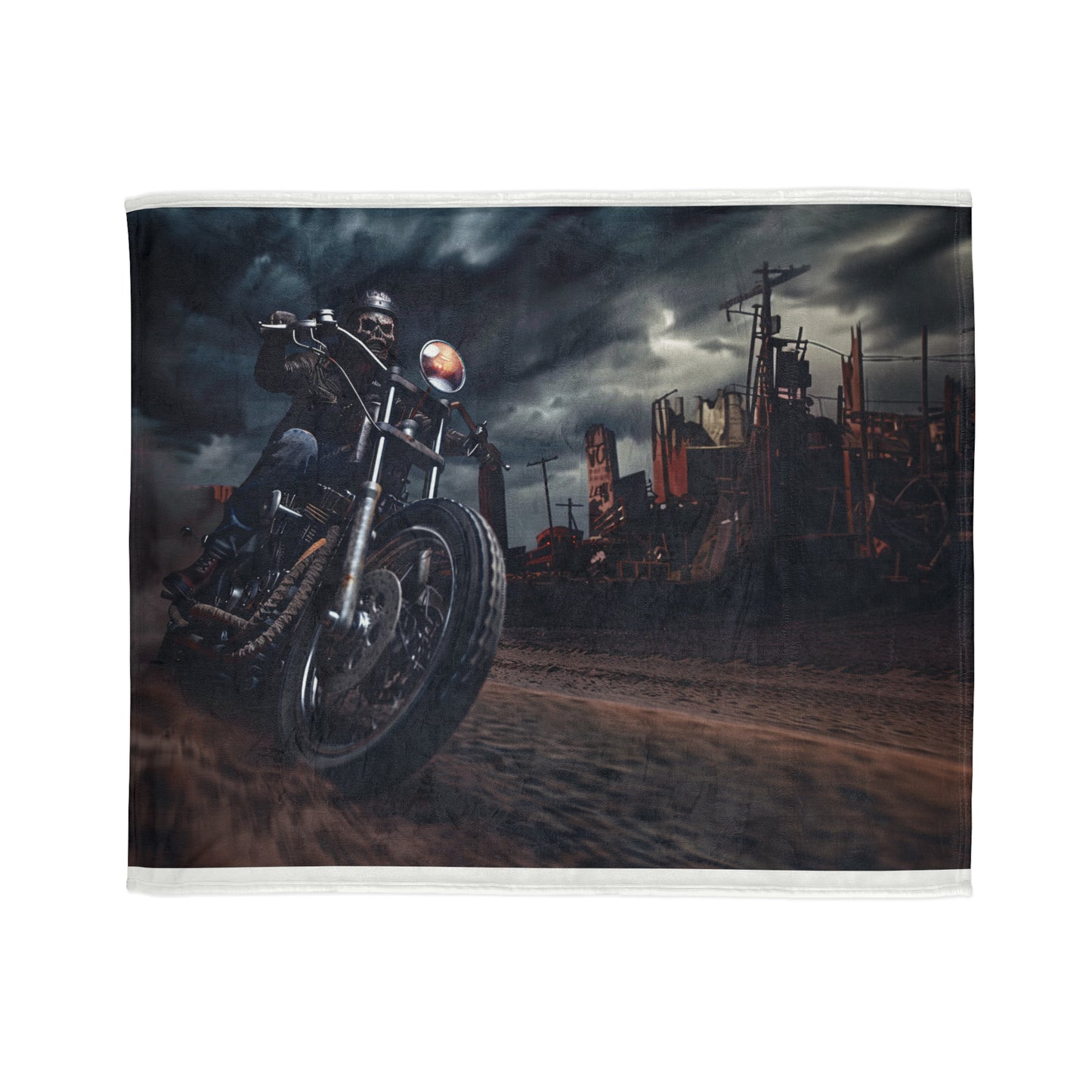 Biker #2 - Soft Polyester Blanket