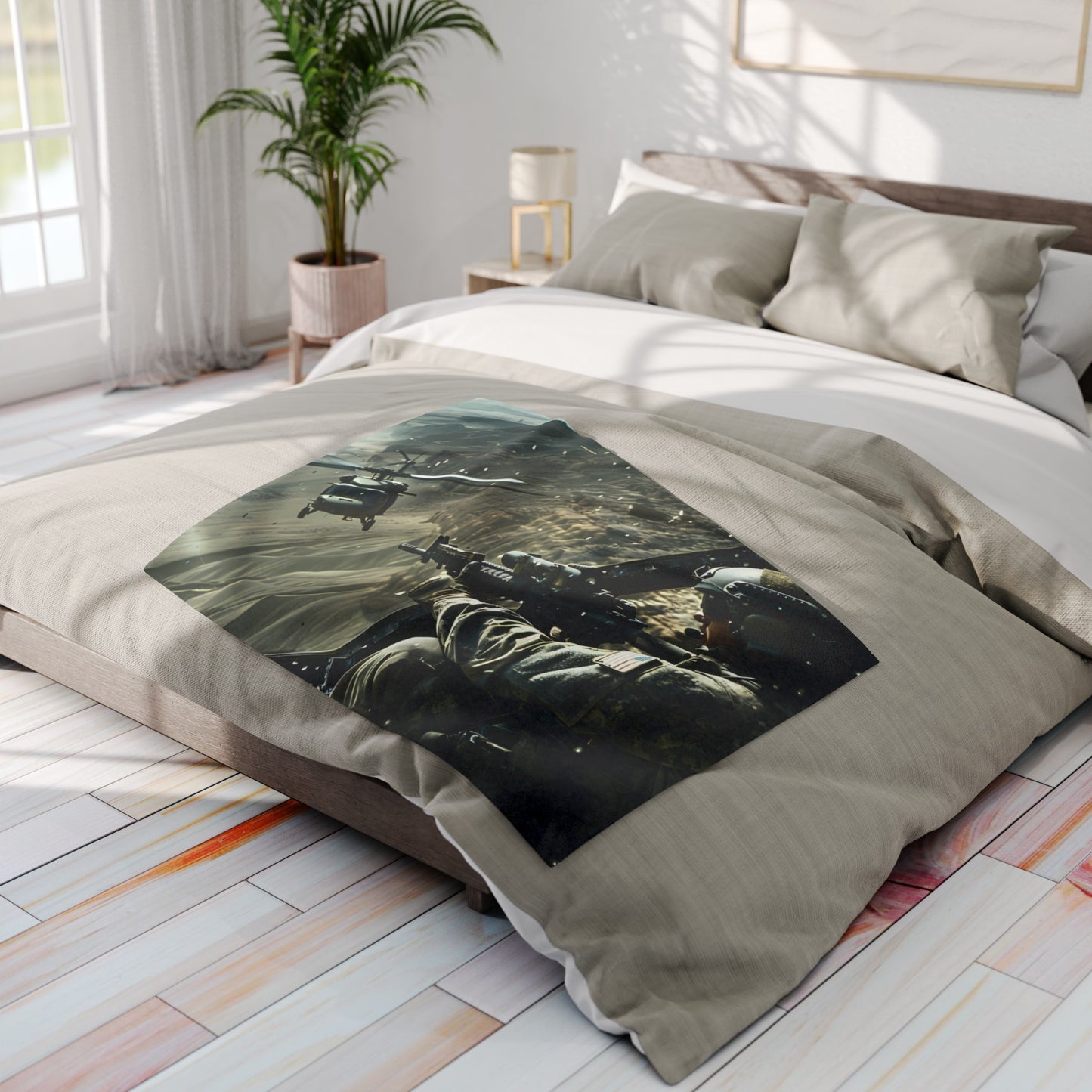 Black Hawk 3 Arctic Fleece Blanket - UK