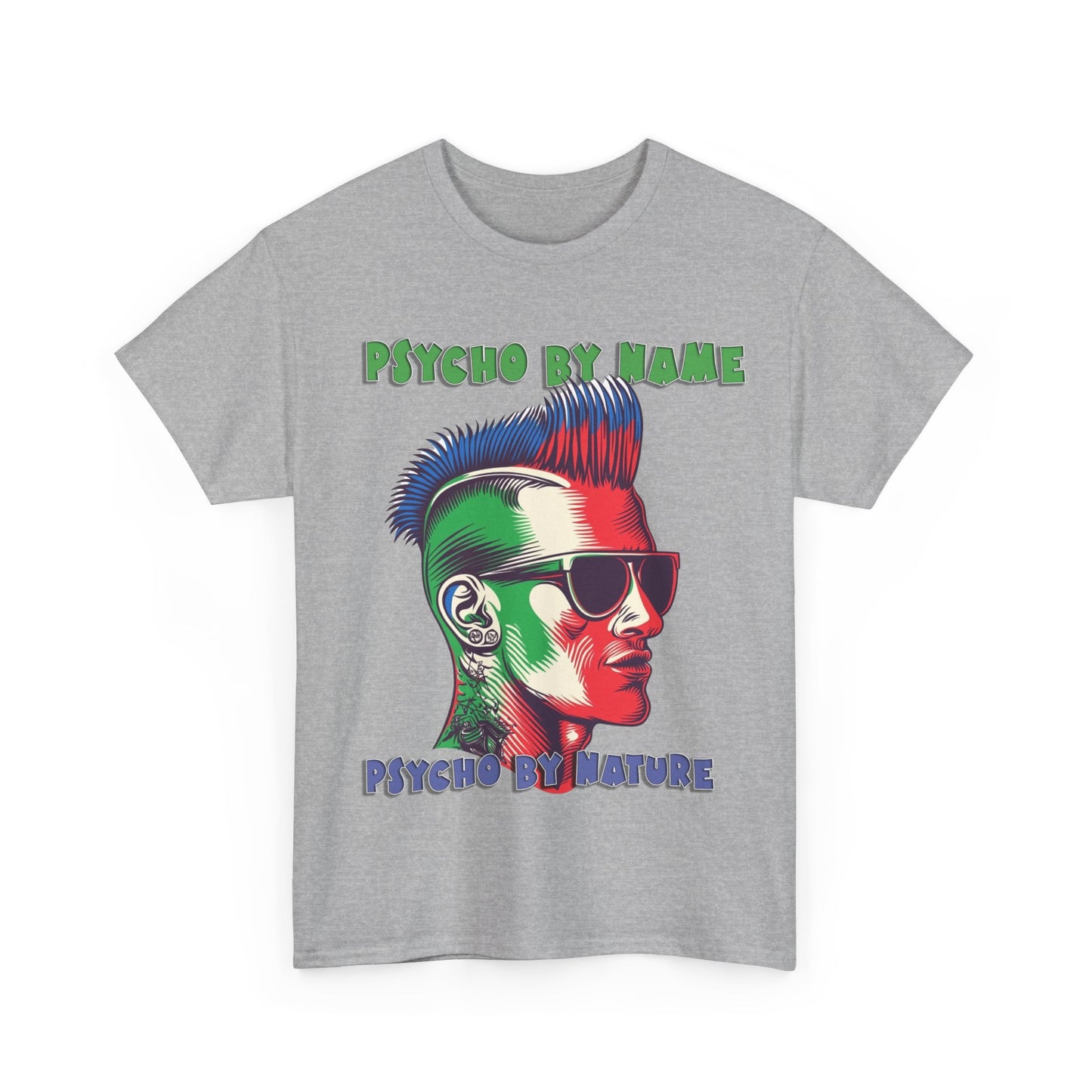 Psycho 7 - Unisex Heavy Cotton Tee - UK