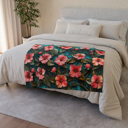Chinoiserie #6 - Soft Polyester Blanket