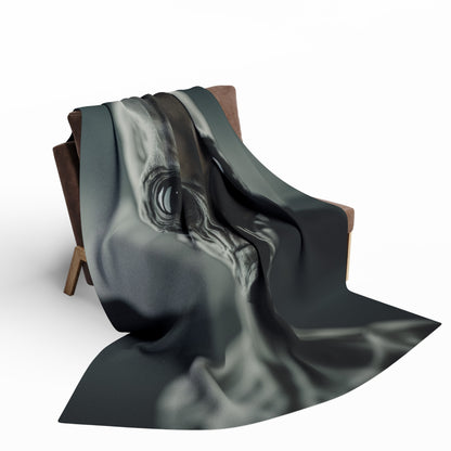 Alien Visitor  -  Arctic Fleece Blanket - USA