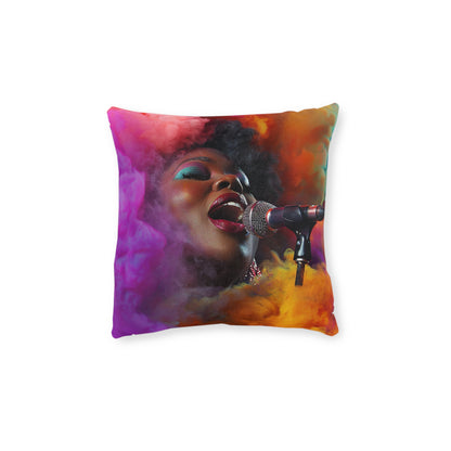 Jazz Singer 2 - Square Pillow - UK