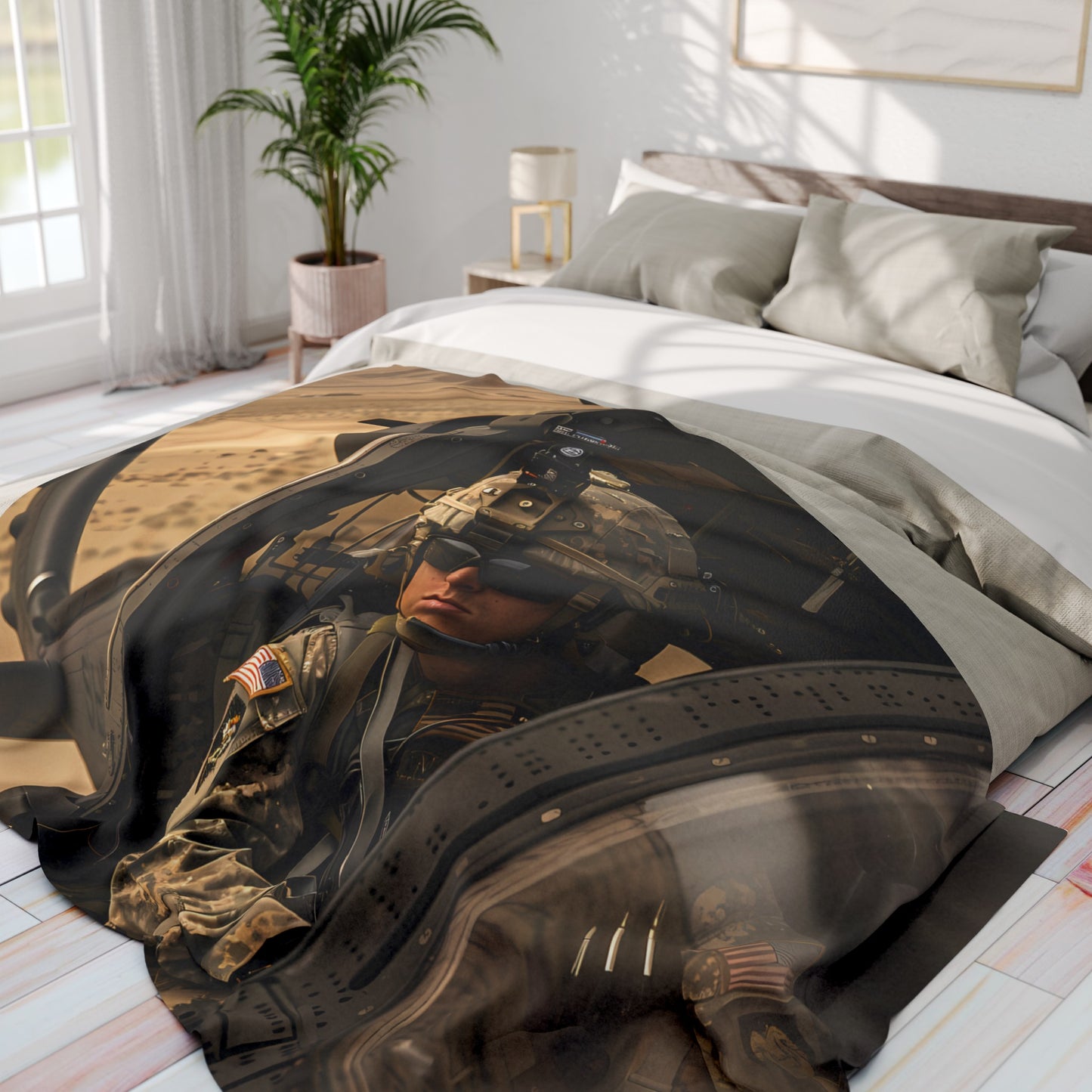 Black Hawk 4 Arctic Fleece Blanket - UK