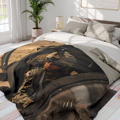 Black Hawk 4 Arctic Fleece Blanket - UK