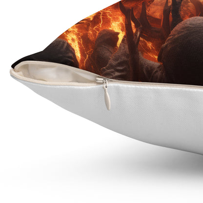 Heavy Metal #4  - Spun Polyester Pillow USA