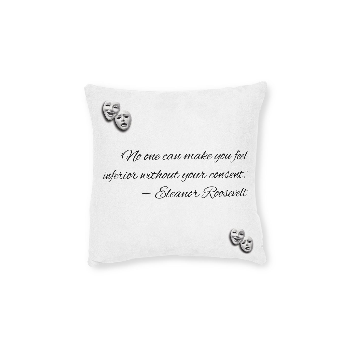 Famous Quotes - Square Pillow UK