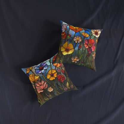 Stained Glass - Square Pillow - UK
