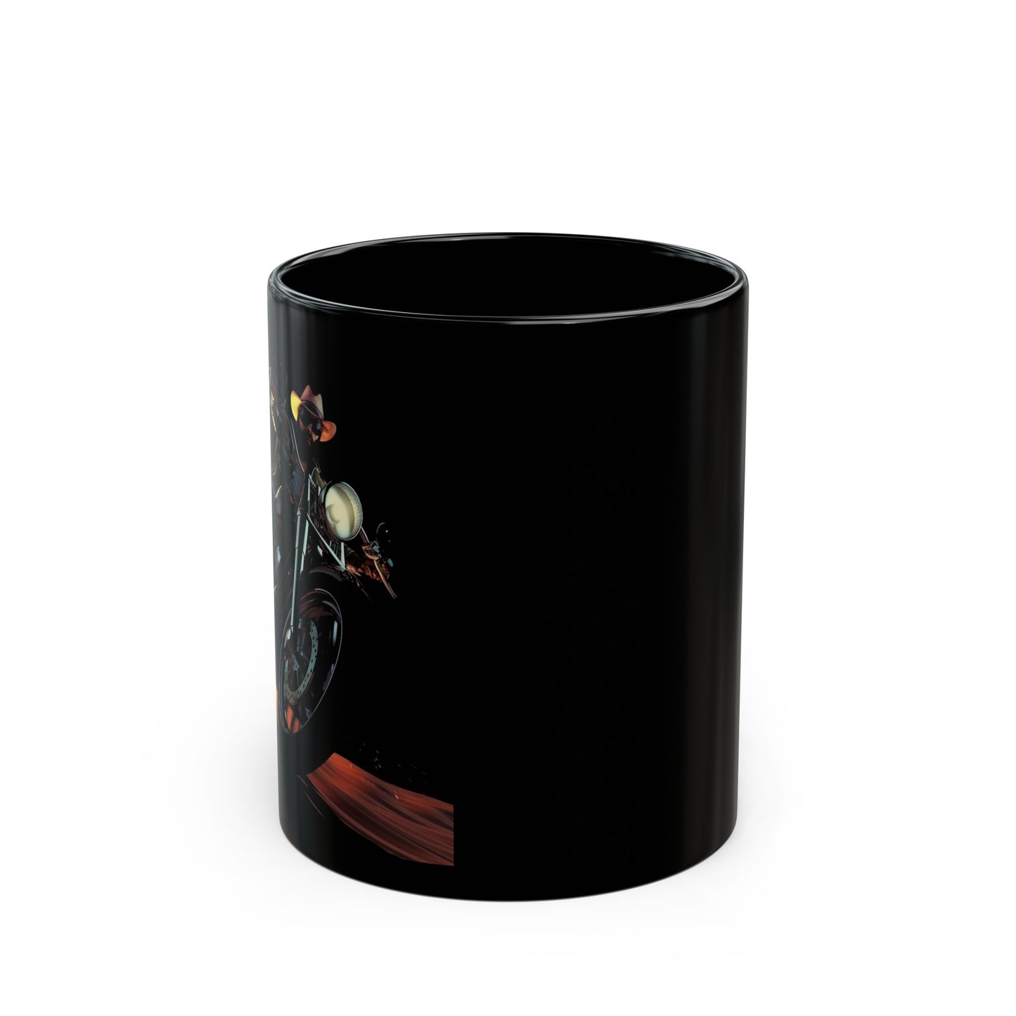 Biker #5 - Black Mug (11oz)  UK