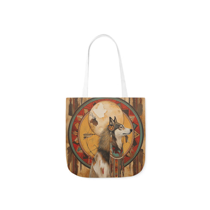 Native American Art #2 - Polyester Canvas Tote Bag (AOP)