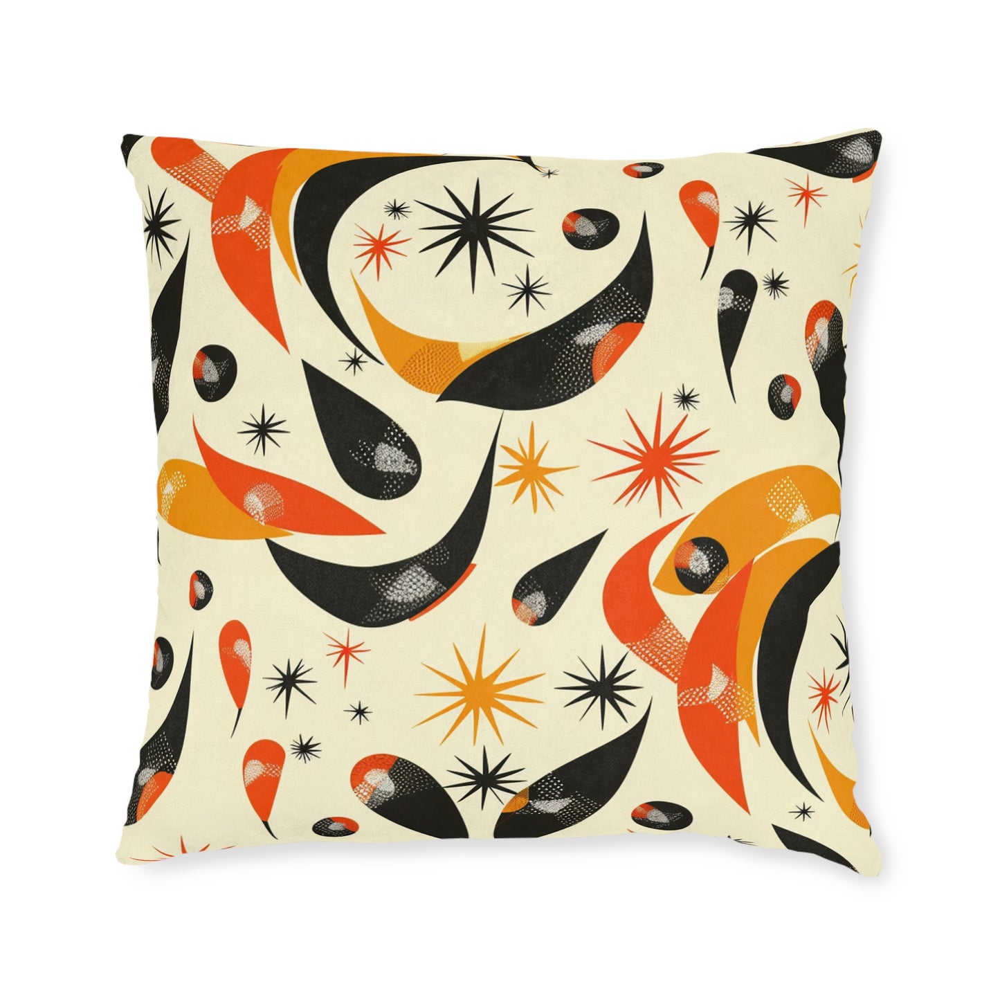 1950s Retro - Square Pillow - UK