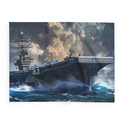 Aircraft Carrier 2 Arctic Fleece Blanket- UK