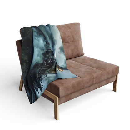 Steam Train #4 - Arctic Fleece Blanket - UK, USA