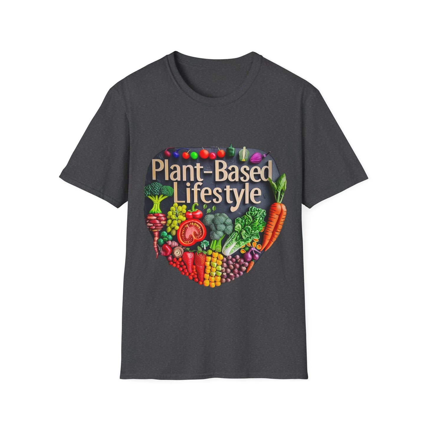 Plant Based Lifestyle #1 - Unisex Softstyle T-Shirt (UK)