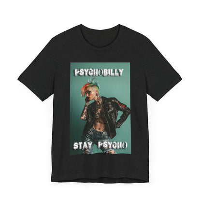 Psychobilly 4 - Jersey Short Sleeve Tee - USA